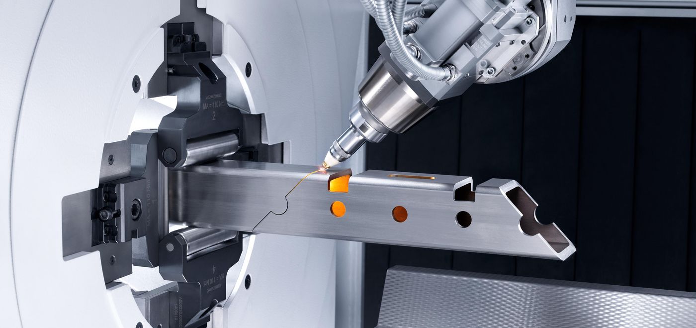 Machine découpe laser usinage de précision tubes profilés Viot.